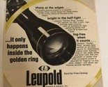 1974 Leupold Scopes Vintage Print Ad Advertisement pa15 - $6.92