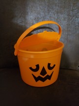 2022 McDonald’s Halloween McPUNK&#39;N Happy MEAL Bucket Pail Orange Pumpkin - £11.38 GBP