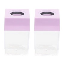 2Pcs Small Clip Dispenser Magnetic Paper Cilp Dispenser Paper Clip Holde... - £13.43 GBP