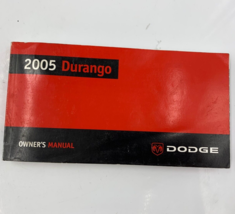 2005 Dodge Durango Owners Manual Handbook OEM P03B02005 - $14.84