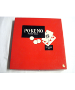 Complete Po-Ke-No Poker Keno 12 Board Vintage Set With Chips Pokeno - $9.99