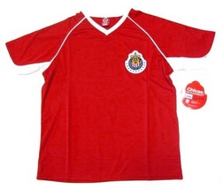 Chivas Club Deportivo Guadalajara Red Jersey Shirt Soccer Futbol Men&#39;s Medium - £15.94 GBP