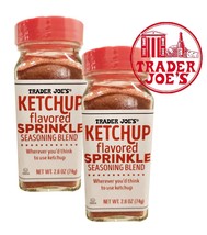 2 Pack Trader Joe&#39;s Ketchup Flavored Sprinkle Seasoning Blend NET WT 2.6 OZ - £10.37 GBP