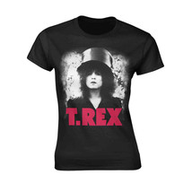 Ladies T-Rex Marc Bolan Slider Official Tee T-Shirt Womens Girls - $31.92