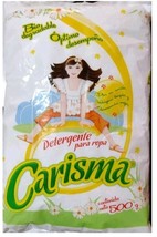Carisma Laundry Detergent ( Detergente Polvo ) 3 Bags Of 500g Ea Free Sh... - $445.24 MXN