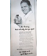 Aqua Velva Norman Rockwell Magazine Print Art Advertisement 1953 - €5,17 EUR