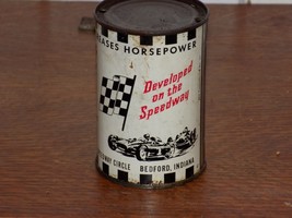 Vintage Dyno-Jet Racing 8 Ounce Gas Tank Additive Empty Tin Can - $44.55