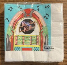 Rock &amp; Roll Jukebox Napkins 20 ct  - £1.98 GBP