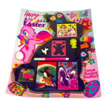 Vintage Lisa Frank Easter Craft Kit Basket Stuffer Bunny Rabbit NEW Sealed - £22.15 GBP