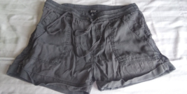 Lucky Brand Women Gray Paper Bag Short Pull On Drawstring Size S/P/CH EUC - €8,59 EUR