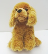 Golden Cocker Spaniel 12" toy as it is, gift wrapped, with personalised tag - $40.00+