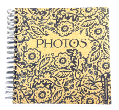Emma Bridgewater Photo Album Scrapbook Blue Floral Spiral Bound - $34.29