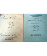 Vintage Fremont &amp; Muskegon MI Crescent Dance Studios Dance Programs 1962... - $5.45 CAD