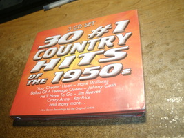 NEW!3 Cd SET-30 #1 Country Hits Of The 1950S-VARIOUS ARTIST-2006-DIRECT Source - £4.50 GBP