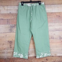 Orvis Capri Pants Womens Size 10 Green TK16 - $10.39