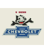 Chevrolet Chevy Car Digitized embroidery design Digital Download - £2.99 GBP