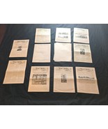 WWII Submarine Lot of 11 1938 Patrol Papers, Defenders of Freedom, More - $19.99