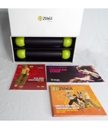 Zumba 1 lb Toning Sticks Shaker Weights Set of 2 Original BoxGreen DVD G... - $26.13