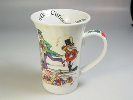 Alice in Wonderland Christmas Mug mad hatter Tea party cheshire cat - $26.72