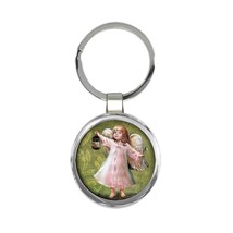 Angel Lamp : Catholic Keychain Religious Esoteric Victorian Gift - £6.28 GBP