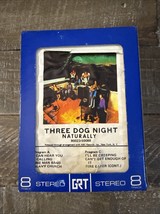 Three Dog Night Naturally 8 Track Tape - €16,84 EUR