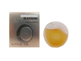 SENSATIONS 5 ml Eau de Toilette Miniature for Women (New In Box) By Jil Sanders - £14.88 GBP