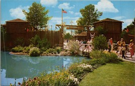 Frontierland Entrance Disneyland Anaheim CA Postcard PC632 - £5.39 GBP