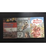 Lot of 3 Vintage Ladybird Educational Books England Fire Man TV Memory R... - £17.17 GBP