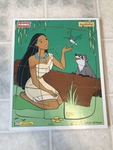 VINTAGE Playskool Disney’s Pocahontas Wooden Tray Puzzle, 10 pieces 241-10 - $21.49
