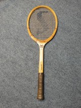 Vintage Wooden SPALDING Pancho Gonzales signature Tennis Racquet  - £15.58 GBP