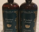 2x Crabtree &amp; Evelyn Windsor Forest Hand Wash 16.9 fl oz Each - £24.08 GBP