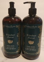 2x Crabtree &amp; Evelyn Windsor Forest Hand Wash 16.9 fl oz Each - £23.48 GBP