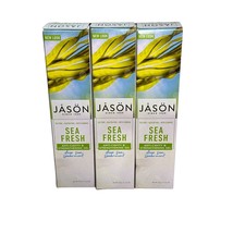 Jason Sea Fresh Anti-Cavity &amp; Strengthening Gel, Deep Sea Spearmint, 6oz... - £34.15 GBP