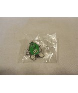 Vintage M&amp;M&#39;s Green Hot Air Balloon Lapel Pin Tie Tac 1&quot; MIP - $6.95