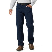 Men&#39;s WRANGLER Workwear Relaxed Fit Work Pants Blue Size 44 X 32 NWT - £10.23 GBP