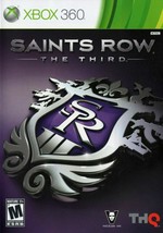 Saints Row The Third Microsoft Xbox 360 Video Game Street Gang Criminal xb360 - £11.72 GBP
