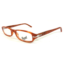 Persol Petite Eyeglasses Frames 2851-V 773 Clear Orange Marble Silver 51-19-145 - $74.59