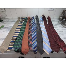 Bulk Neck Tie Lot 11, 10 Men&#39;s Ties Bundle, Assorted Pattern, Wholesale ... - $29.70