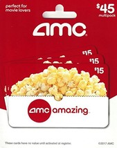 AMC GIFT CARD MULTIPACK THEATER MOVIE TICKET ENTERTAINMENT BIRTHDAY HOLI... - $53.99+