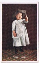 Comic Postcard Paper Mister Boy Hat Selling Newspapers Simplicity 1906 - £3.94 GBP