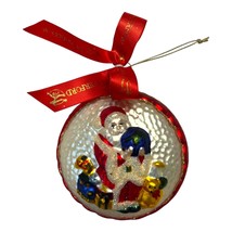 Waterford Holiday Heirlooms Santa Ornament – Hand-Painted Glass Globe – 4” - $747.27 MXN