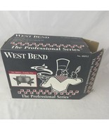 New West Bend Professional Series Fondue Pot Cooking Electric Skillet US... - $532.38 MXN