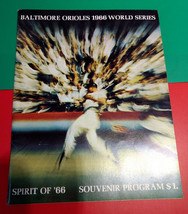 Spirit Of &#39;66 Baltimore Orioles 1966 World Series Baseball Souvenir Program Book - £48.07 GBP