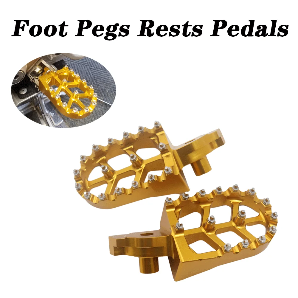 Motorcycle CNC Aluminum Gear Shift Foot Lever Pedals Foot Pegs Rest Foot... - £27.25 GBP