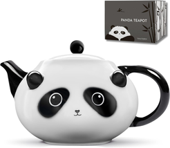 Mothers Day Gifts for Mom from Daughter Son, Panda Teapot 34 Oz (3-4 Cups) - Cer - £33.01 GBP