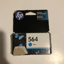 HP 564 Cyan Ink Cartridge (CB318WN) NEW Expire: 8/2018 - £9.13 GBP