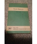 VTG Tom Saywer Reading Dynamics Institute Paperback Book 1961 MArk Twain - £11.84 GBP