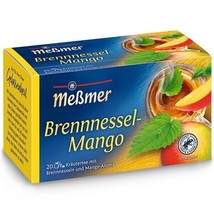 Messmer Brennessel Mango Nettle Mango Tea Made In Germany Free SHIP- DAMAGED- - $8.03