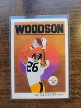 1991 Upper Deck #98 Rod Woodson - Pittsburgh Steelers - NFL - Fresh Pull - £1.78 GBP