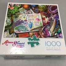 Aimee Stewart Happy Vibes 1000 Pc Jigsaw Puzzle Buffalo Game 91520 Complete - £16.05 GBP